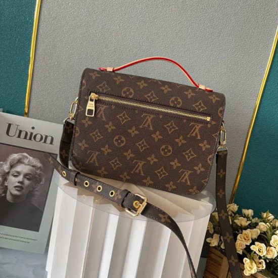 Authentic & Pre-Owned · Excellent Condition-Louis Vuitton Pochette Métis (MM size, 25cm)