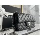 Authentic & Pre-Owned · Excellent Condition-CHANEL Classic Flap Small 23cm – Black Lambskin with Silver-Tone Hardware – Full Set