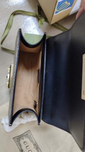 Woman's Handbag with bag charm 7.9*5.1*3.1" photo review