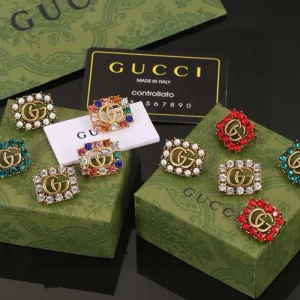 Fashion Stone-set Earrings(6Colors) GCED-9110005