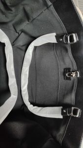 2 colors Woman's Handbag with straps 17.3"x13.0"x7.1" BB-9180001000534 photo review