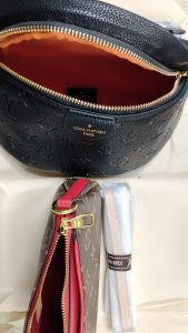 2 colors Woman's handbag with Adjustable strap 11.0"x4.7"x4.3"  BB-9180001000692 photo review