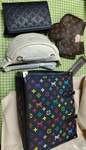 2 colors Woman's handbag with Adjustable strap 11.0"x4.7"x4.3"  BB-9180001000692 photo review