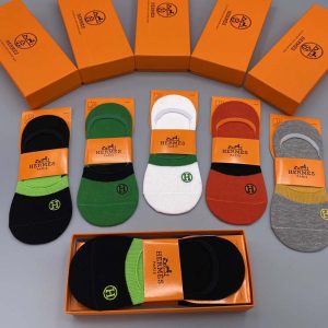 Set of 5 Pairs of Cotton sweat-absorbent Ankle Socks WZ-924000205