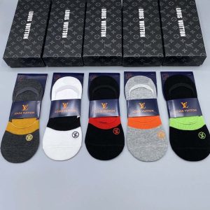 Set of 5 Pairs of Cotton sweat-absorbent Ankle Socks WZ-924000230