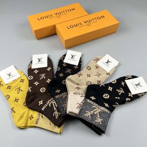 Set of 5 Pairs of Cotton Breathable Crew Socks WZ-924000252