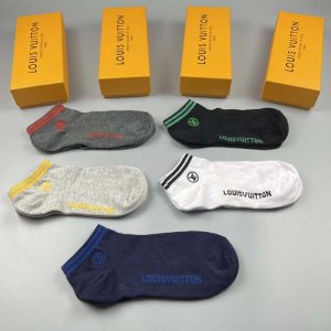 Set of 5 Pairs of Cotton sweat-absorbent Ankle Socks WZ-924000220