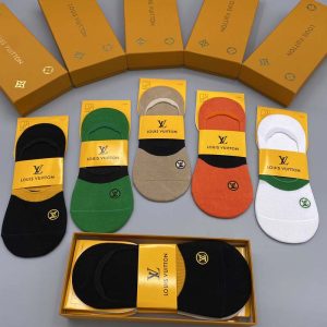 Set of 5 Pairs of Cotton sweat-absorbent Ankle Socks WZ-924000222