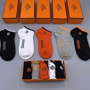 Set of 5 Pairs of Cotton sweat-absorbent Ankle Socks WZ-924000204