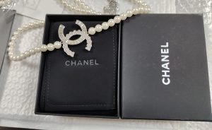 Fashion Top quality Full Pearls Silver Sweater Chain Necklace CCXL-91200118 photo review