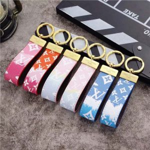 Handmade Leather 6 Colors Key Chain YSK-917000296