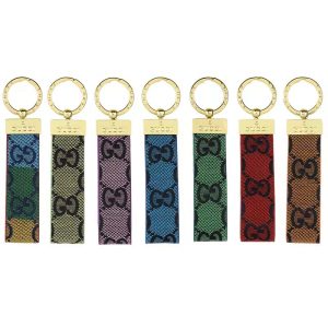 Handmade Leather 7 Colors Key Chain YSK-917000289