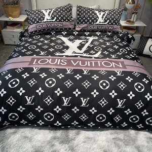 Fashion Washable Silk Digital Bedding Sets(1 Quilt,1 Sham,2 pillow cases)SJT-986056
