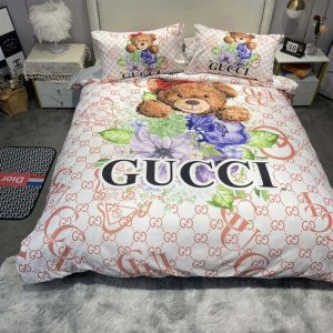 Fashion Washable Silk Digital Bedding Sets(1 Quilt,1 Sham,2 pillow cases)SJT-986064