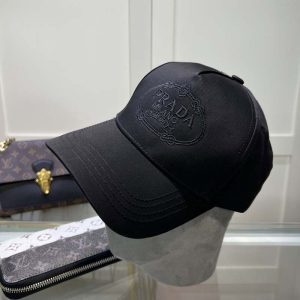 Fashion Adjustable Black Baseball Cap MZ-916052