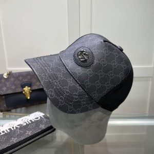 Trendy Classical Adjustable Black Baseball Cap MZ-916088