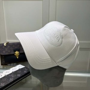 Fashion Adjustable White Baseball Cap MZ-916053