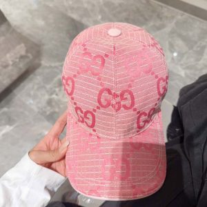 Fashion Adjustable Pink Baseball Cap MZ-916094