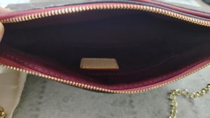 6 colors 9.1"x5.1"x2.0" Chains Full-grain leather Woman's Handbag with straps BB-918000801 photo review