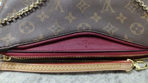6 colors 9.1"x5.1"x2.0" Chains Full-grain leather Woman's Handbag with straps BB-918000801 photo review