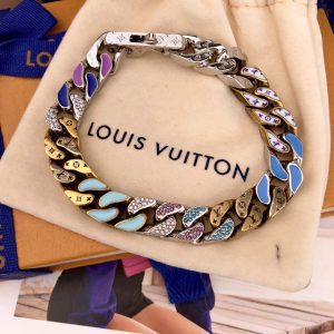 Classic Colorful Chain Bracelet VVSL-9110066