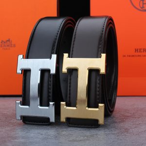 2 Colors Classic metal Buckle Leather Belt PD-862041