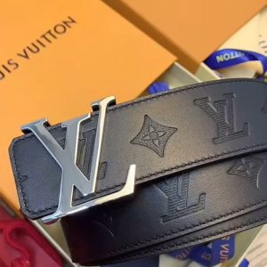 2 Colors printed letter leather Belt PD-862040