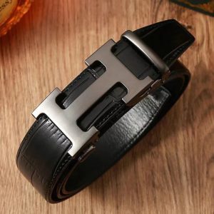 3 Colors Classic metal Buckle Leather Belt PD-862051