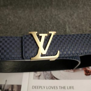 3 Colors Blue Leather Belt PD-862078
