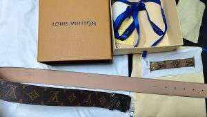 3 Colors printed letter leather Belt PD-862042 photo review
