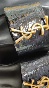 Classic Gold Signature Flat Slippers LX-872029 photo review