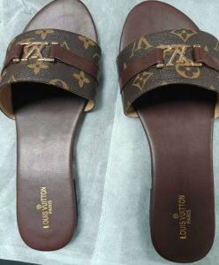Vintage Leather sandals with open toe LX-872107 photo review