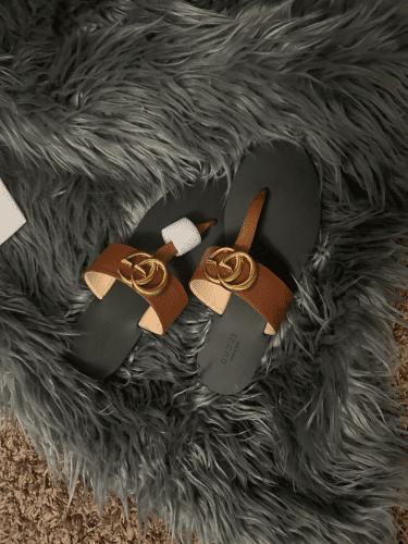 3 Color Classic Leather Flip-flops Sandals LX-872084 photo review