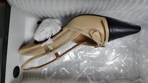 Fashion Black&Brown 6.5cm High Heels Sandals With Bowknot LX-872079 photo review