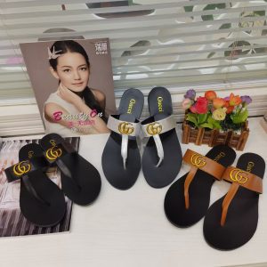 3 Color Classic Leather Flip-flops Sandals LX-872084
