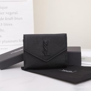 Fashion 4.9"x3.9"x1.0" Leather Wallet QB-927025