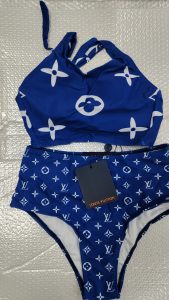 Fashion Blue Tankini Swimsuit YY-925235 photo review