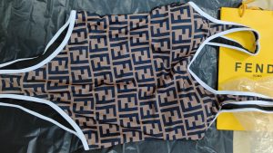 Fashion Sexy Brown One-piece Swimsuit YY-925234 photo review