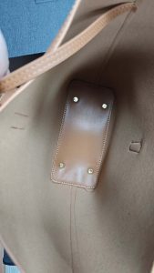 7.9"x9.8" Adjustable Strap leather Bucket bag BB-921042 photo review