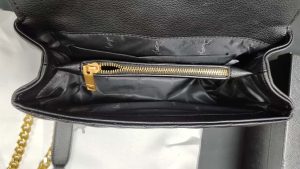 7 Colors 9.4"x3.1"x7.1" Chains Leather Handbag BB-921026 photo review