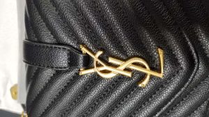 7 Colors 9.4"x3.1"x7.1" Chains Leather Handbag BB-921026 photo review