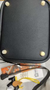11 Colors Fashion 8.7"x9.1" leather Woman's Handbag BB-921046 photo review