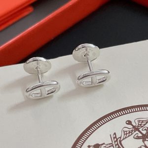 Vintage Silver Earrings HHED-911002