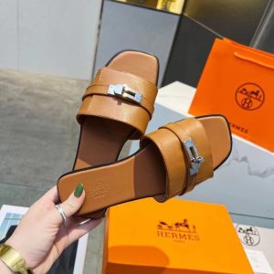 Vintage Sandals With Open Toe with metal lock LX-872132