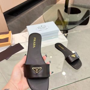 Classic Golden&Black Sandals With Open Toe LX-872140