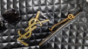 19.3"x14.2" Leather Woman's Handbag With small bag BB-921102 photo review