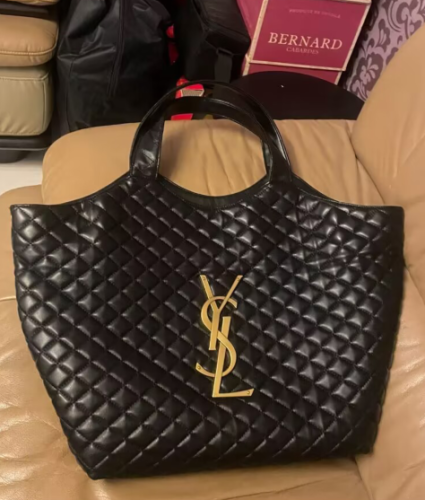 19.3"x14.2" Leather Woman's Handbag With small bag BB-921102 photo review