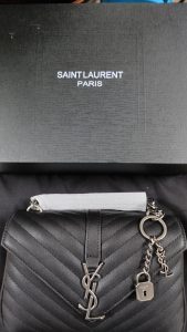 9.4"x6.7" Chains strap Leather Messenger bag BB-921107 photo review