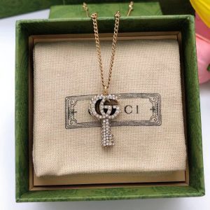 Diamond Key Necklace GGXL-9120012