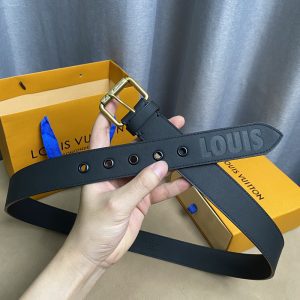 Vintage Top quality steel Buckle Belt-3.5cm Real Leather Belt PD-862133